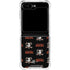 NHL Anaheim Ducks Pattern Galaxy Z Flip6 Clear Case
